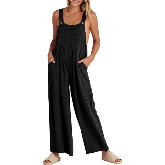 Women´s Overalls Jumpsuit Casual Adjustable Straps...